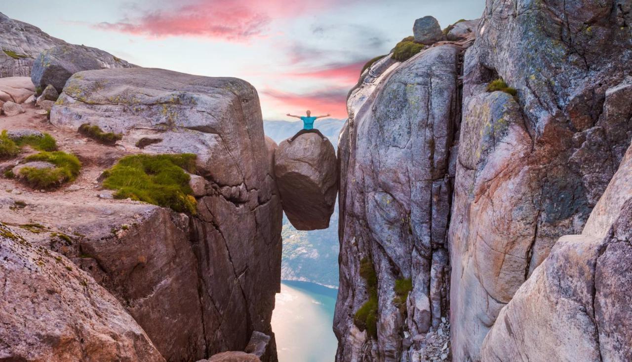 Flott Leilighet Pa Haugen I Sirdal Tjorhom المظهر الخارجي الصورة