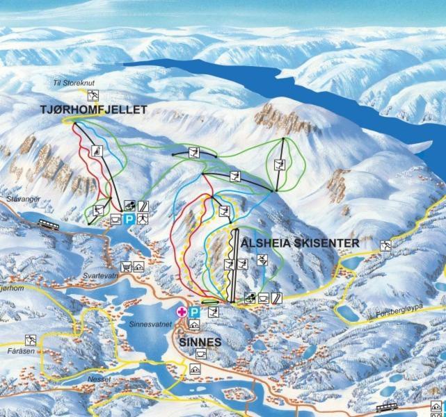 Flott Leilighet Pa Haugen I Sirdal Tjorhom المظهر الخارجي الصورة
