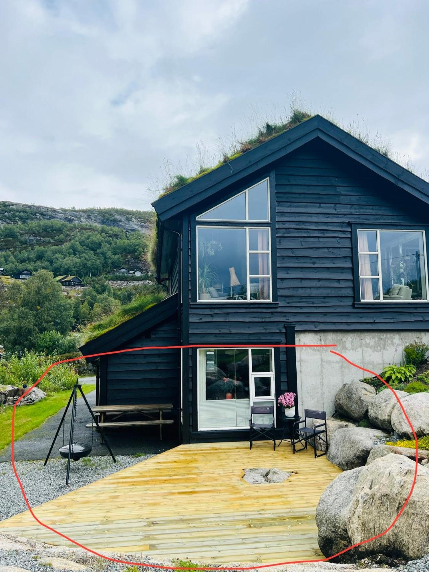 Flott Leilighet Pa Haugen I Sirdal Tjorhom المظهر الخارجي الصورة
